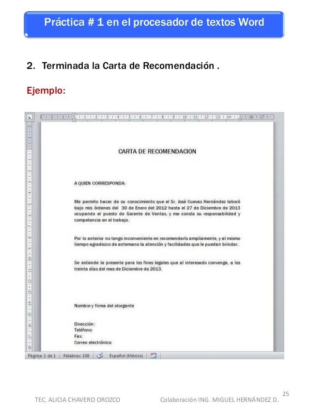 Manual manejo de procesador de textos digitales ec0107 