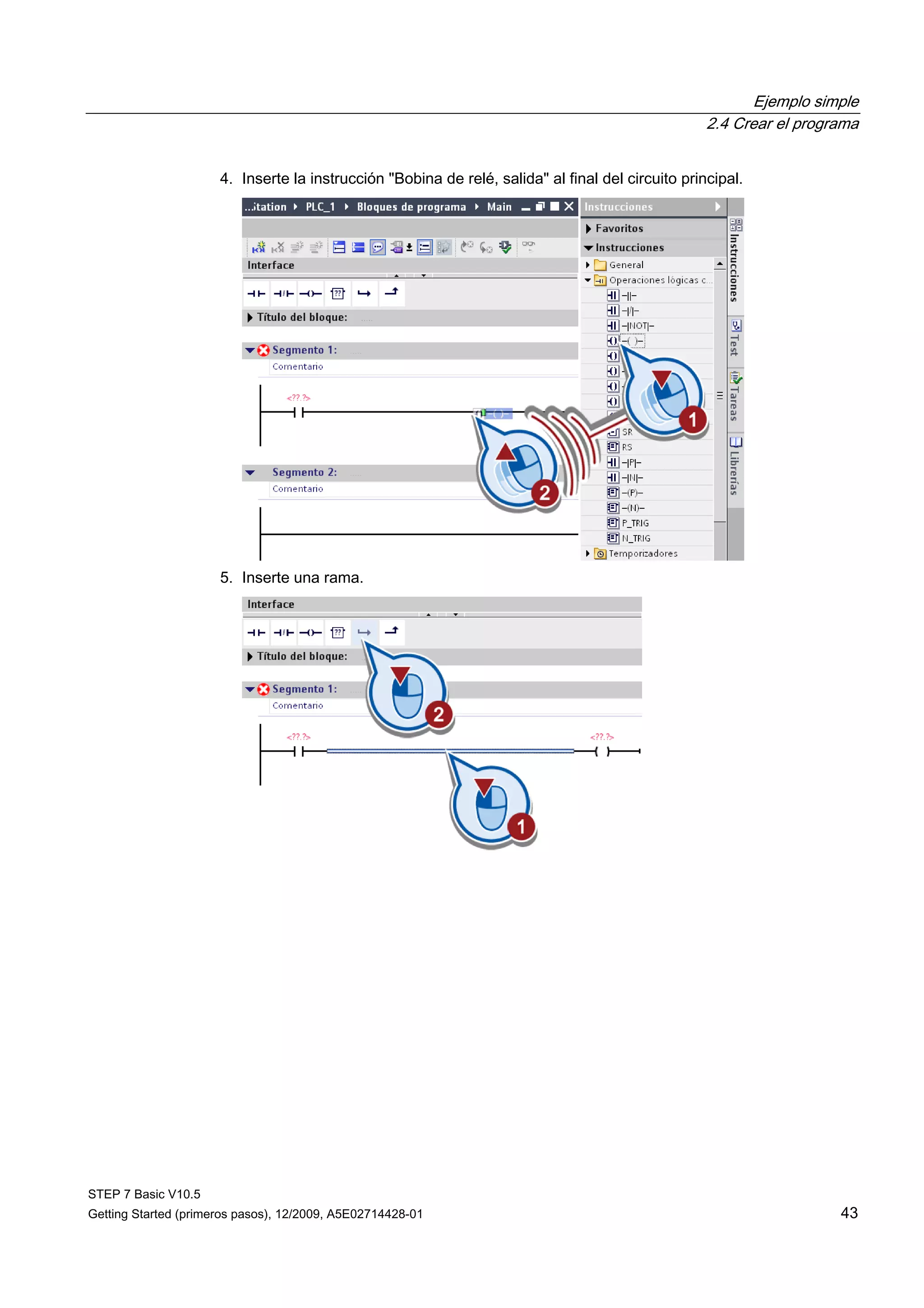 Manual manejo TIA PORTAL SIEMENS | PDF