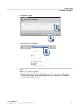 Compilar Step 7 Manual manejo TIA PORTAL SIEMENS | PDF
