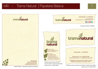 Manual Marca Trama Natural