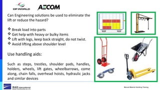 Comprehensive Manual Material Handling Training for Workplace Safety ...