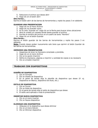 Manual microsoft power point 2003 | PDF