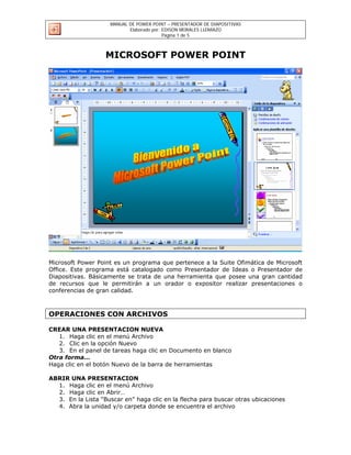 Manual microsoft power point 2003