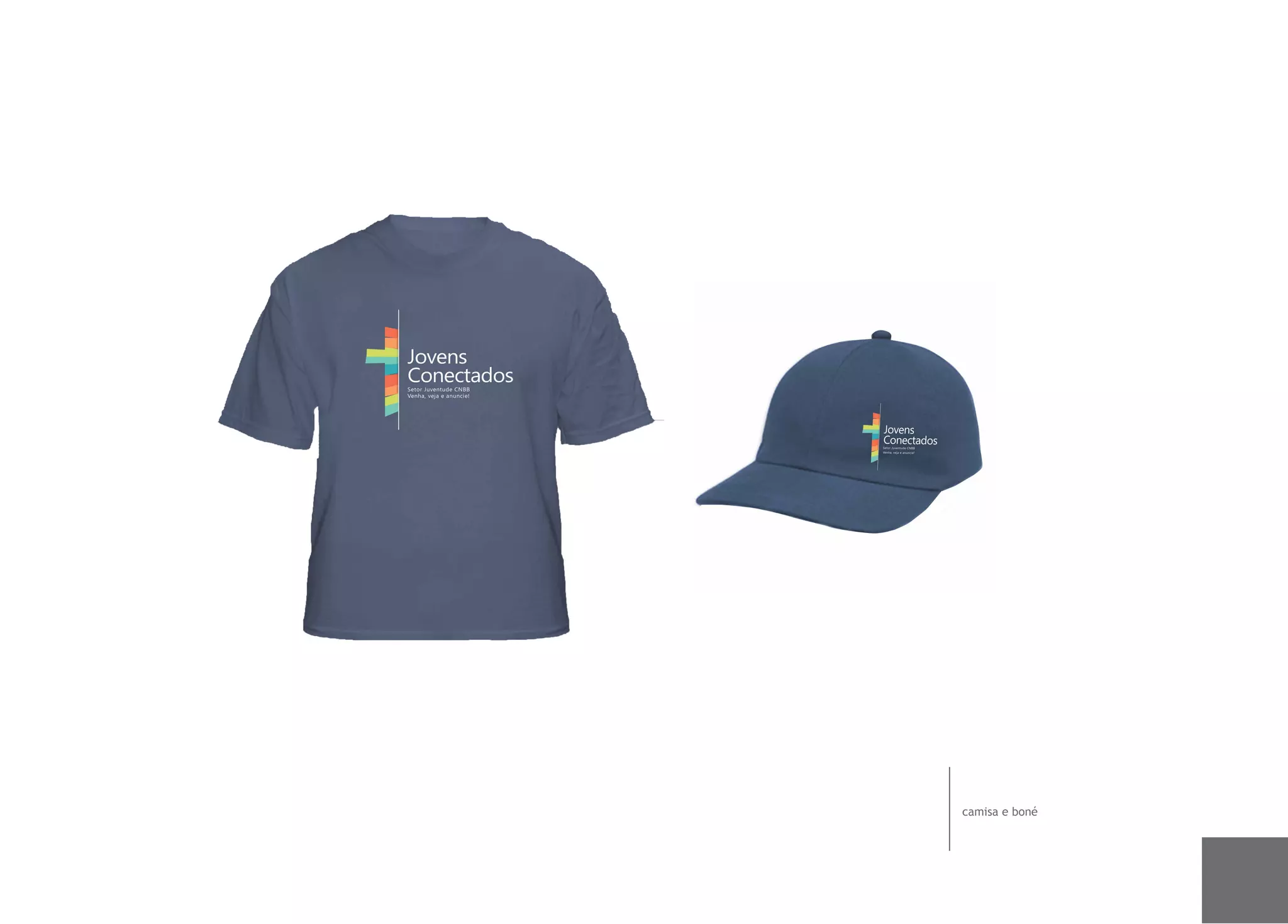 camisa e boné
 