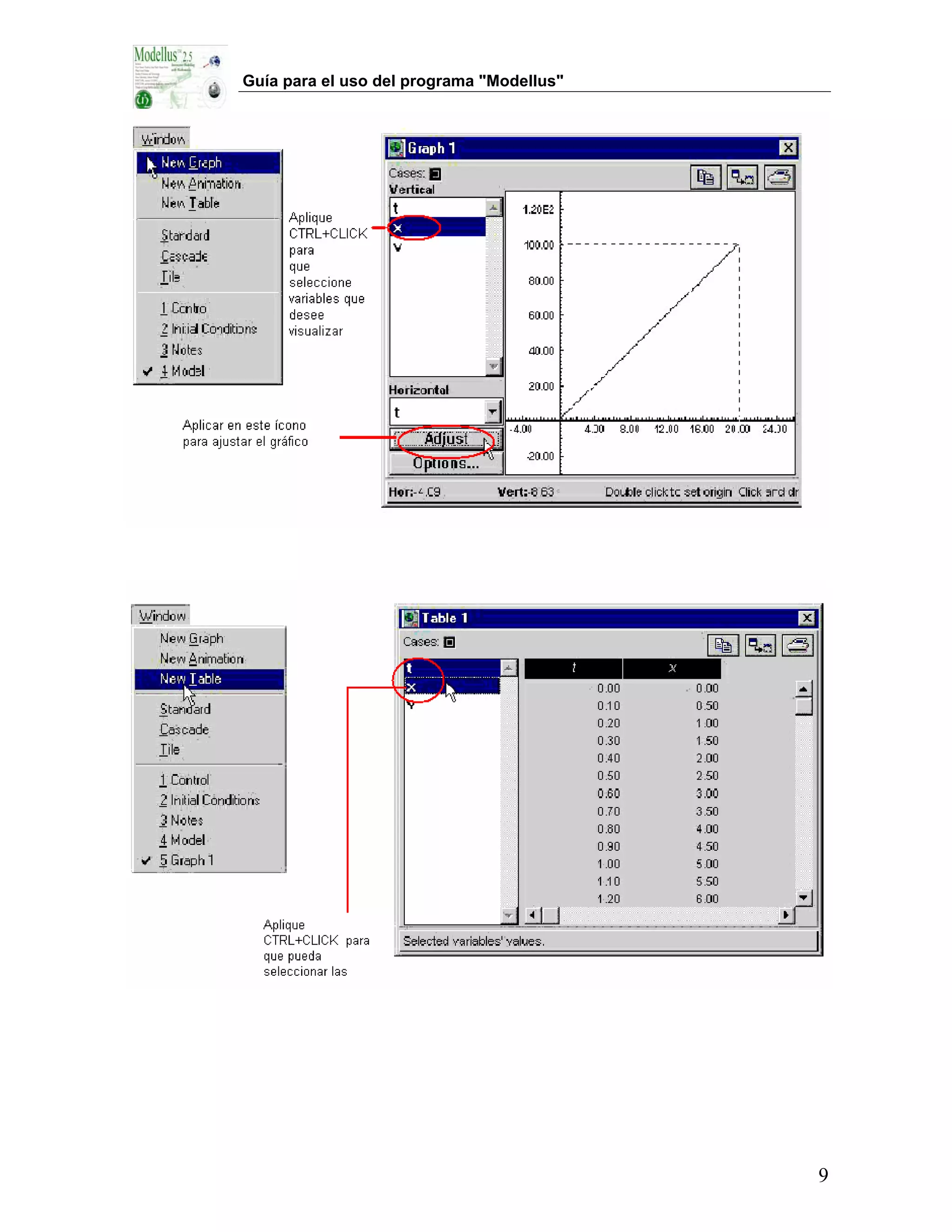 Guía para el uso del programa "Modellus"




                                           9
 