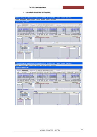Manual modulo contable | DOC