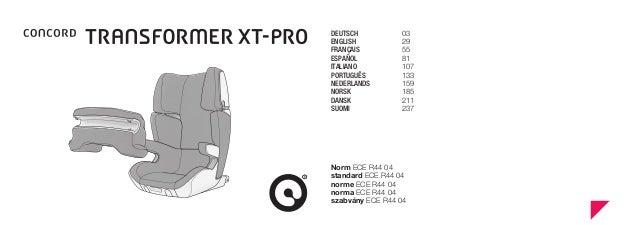concord xt transformer