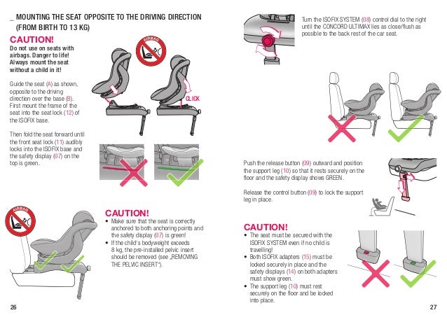 concord isofix car seat