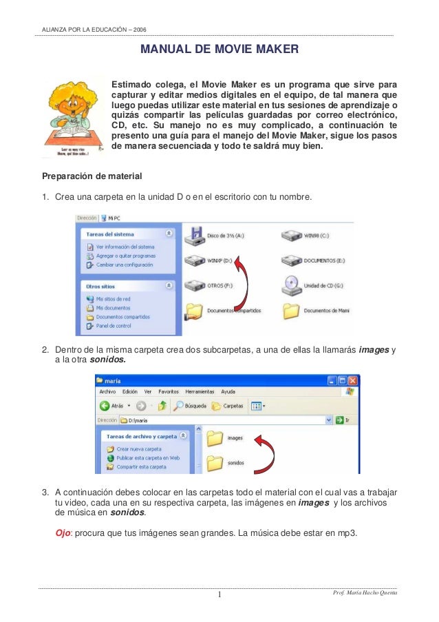 Manual Movie Maker