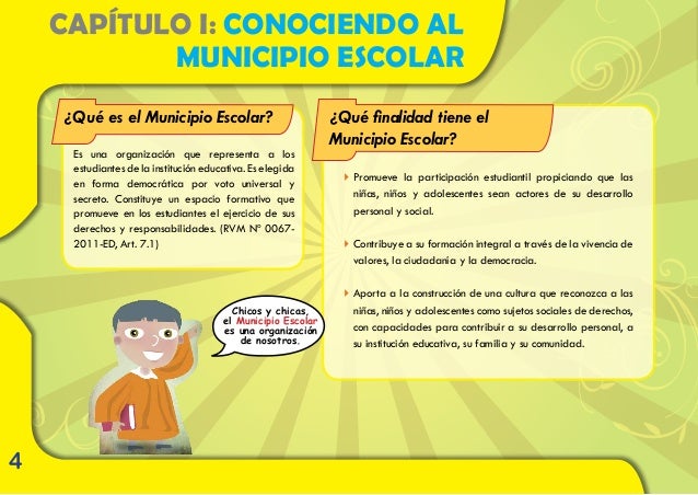 Cuáles Son Las Funciones Del Municipio Escolar