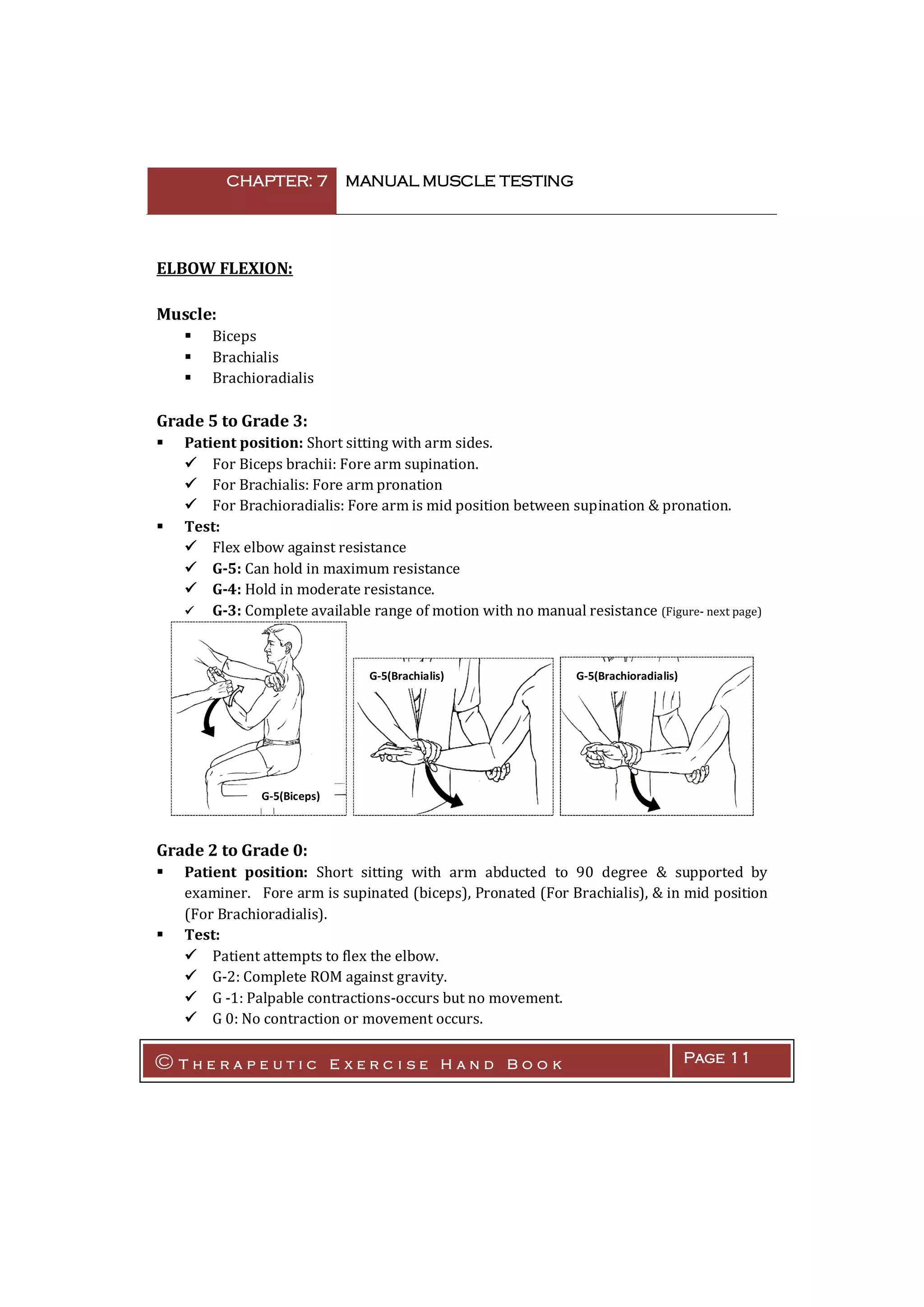 Manual muscle testing | PDF | Death, Injury, or Military Conflict ...