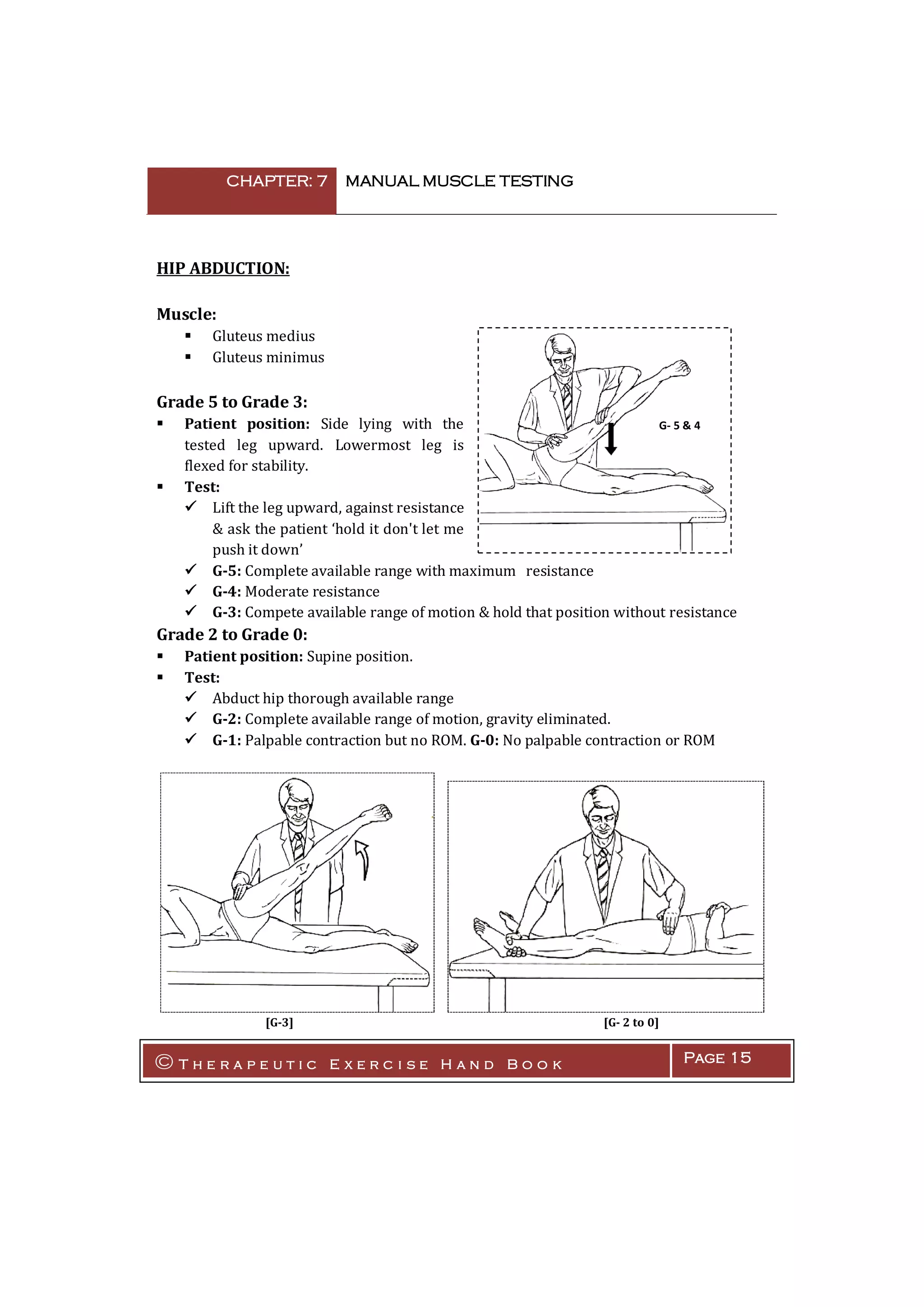 Manual muscle testing | PDF | Death, Injury, or Military Conflict ...