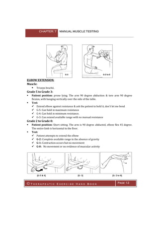 Manual muscle testing | PDF | Death, Injury, or Military Conflict ...