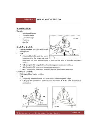 Manual muscle testing | PDF | Death, Injury, or Military Conflict ...