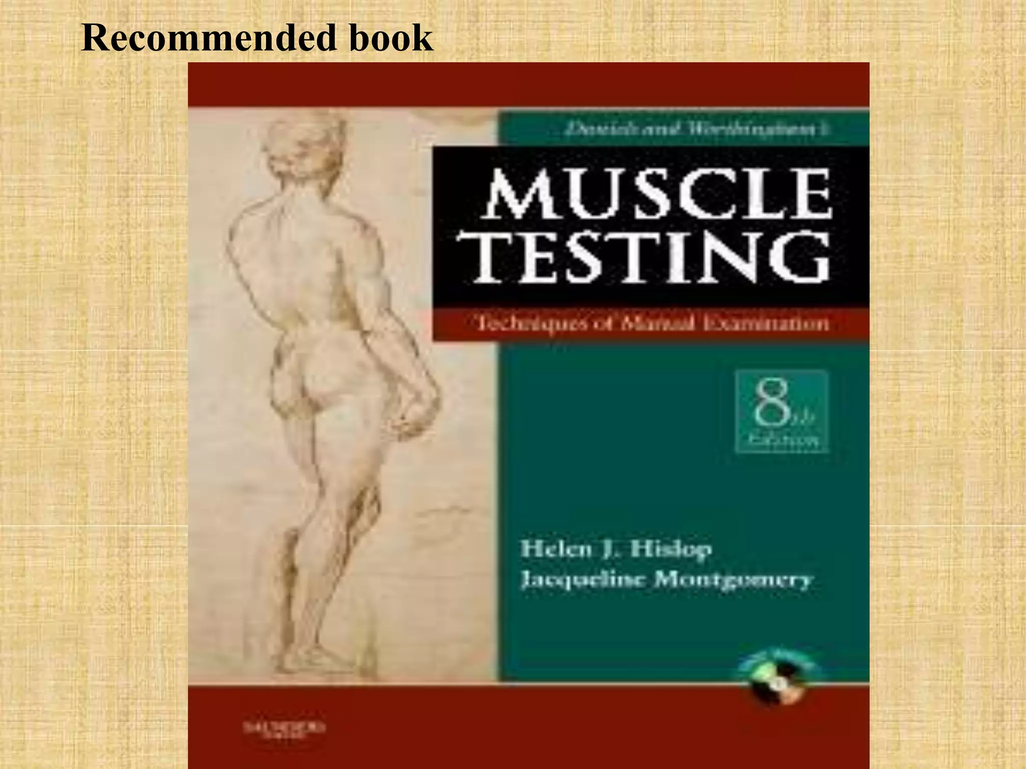 Manual muscle testing | PPTX