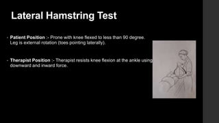 Mmt Testing Hamstring MANUAL MUSCLE TESTING (MMT).pptx