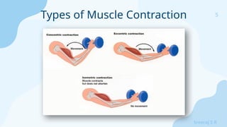 5
Sreeraj S R
Types of Muscle Contraction
 