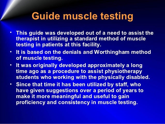 manual muscle testing lower extremity Practical assessment ehr509 practical scenarios.