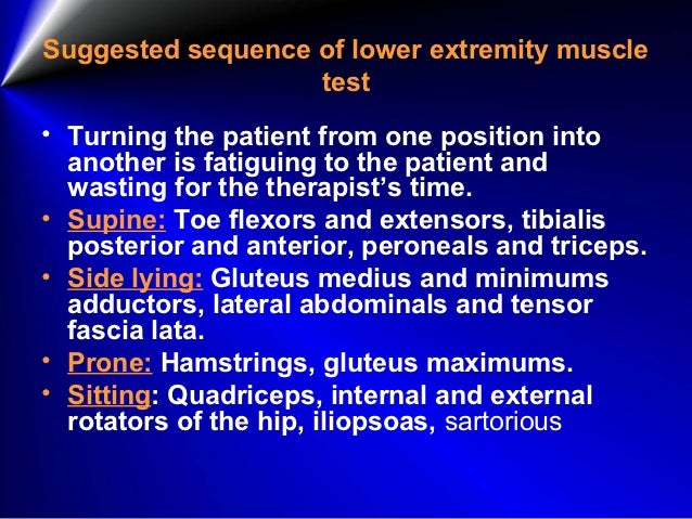 manual muscle testing lower extremity Lower extremity manual muscle testing perry carpenter dc www.