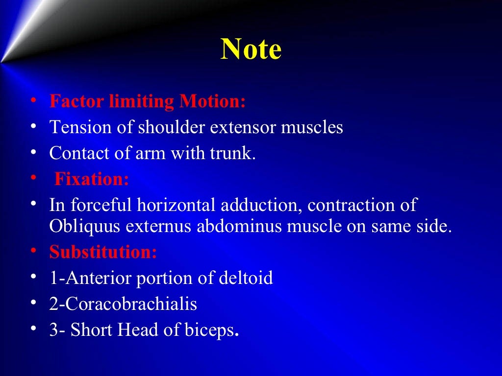 Manual musle testing