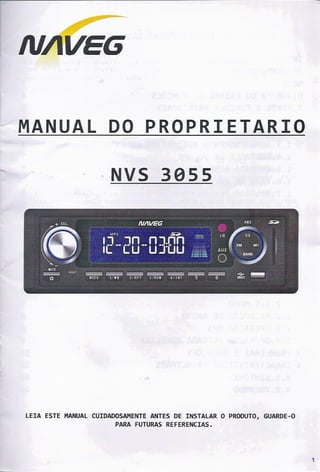 Manual naveg radio nvs3055