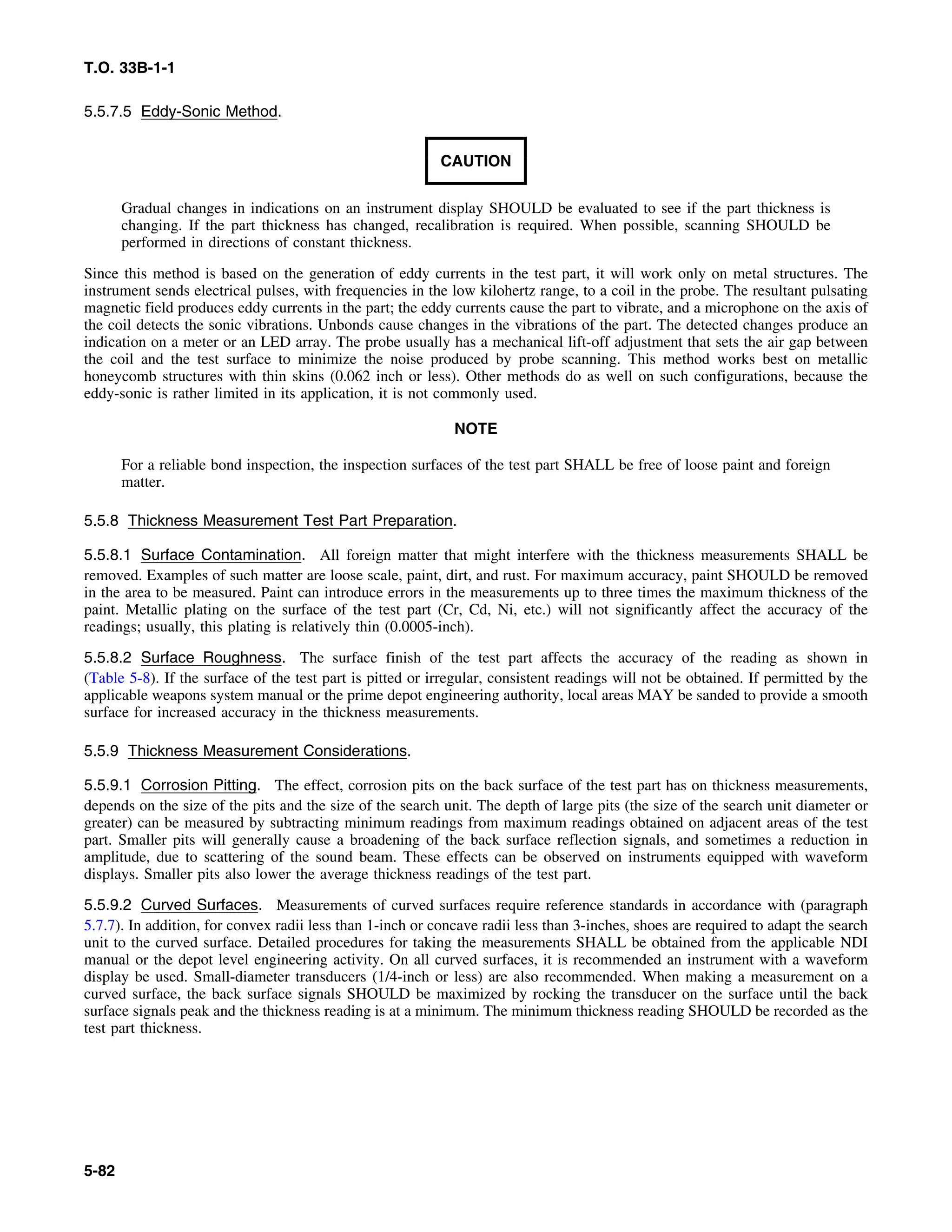 Basic Theory   for  non destructive testing