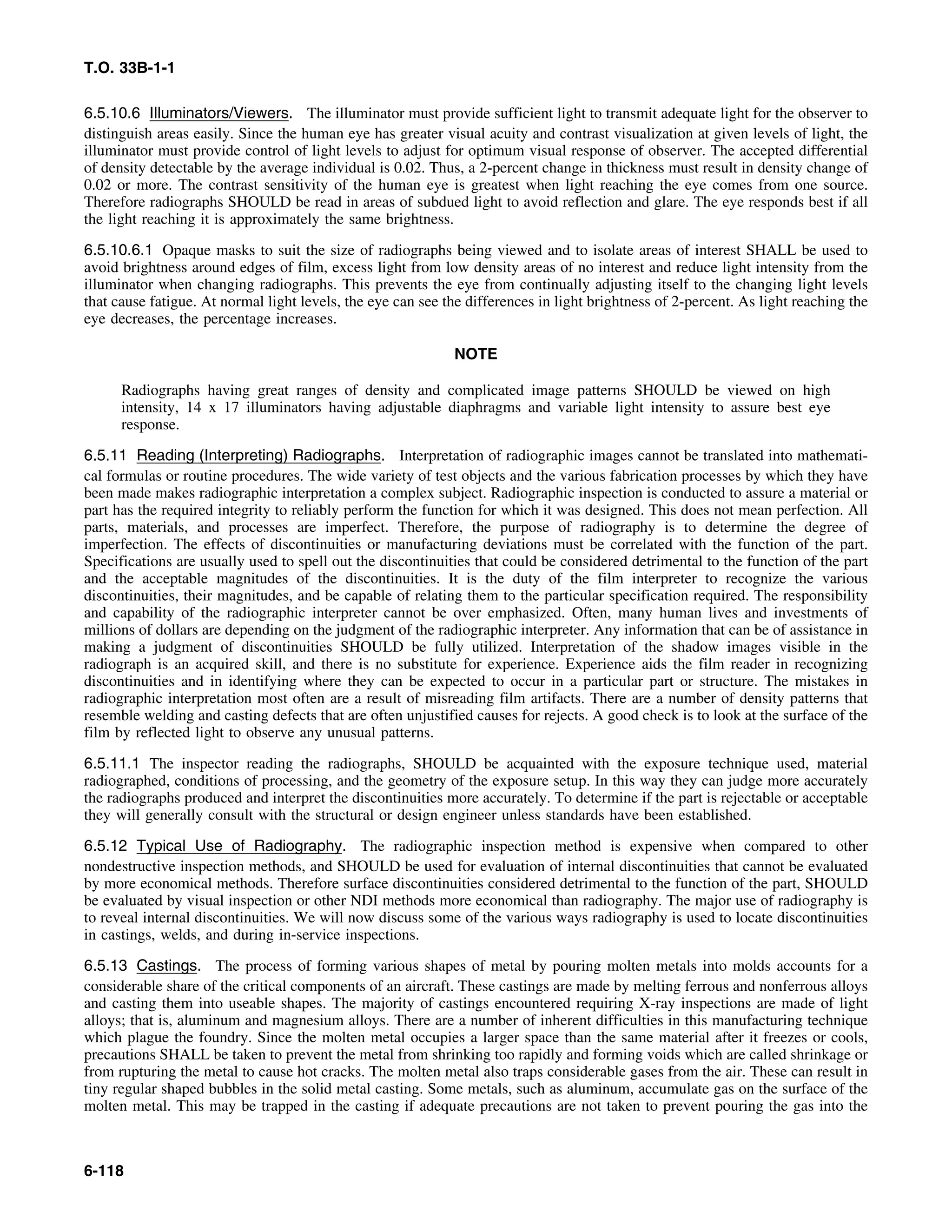 Basic Theory   for  non destructive testing