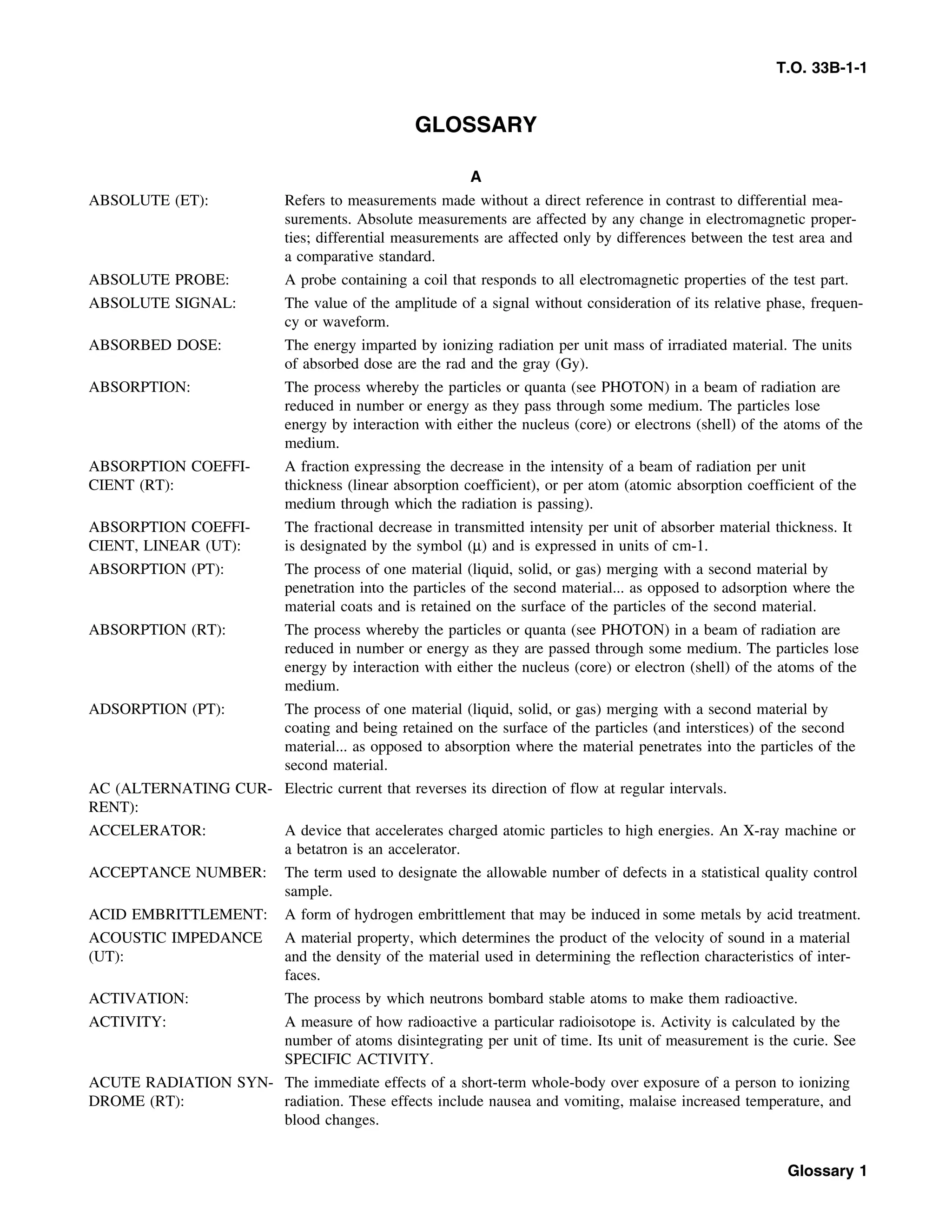 Basic Theory   for  non destructive testing