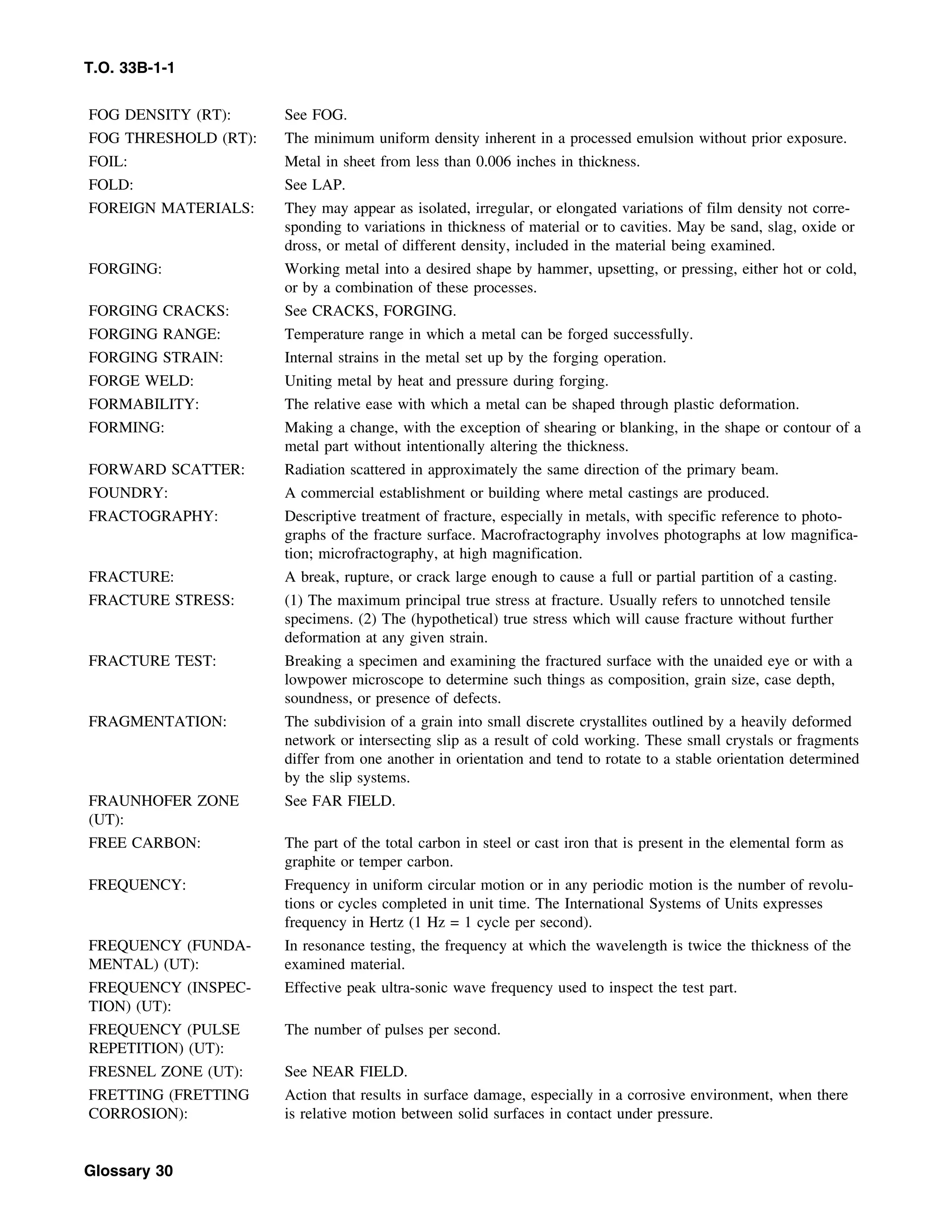 Basic Theory   for  non destructive testing