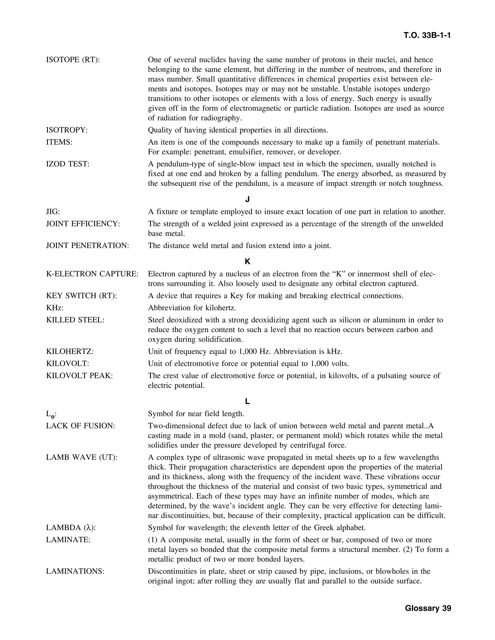 Basic Theory   for  non destructive testing