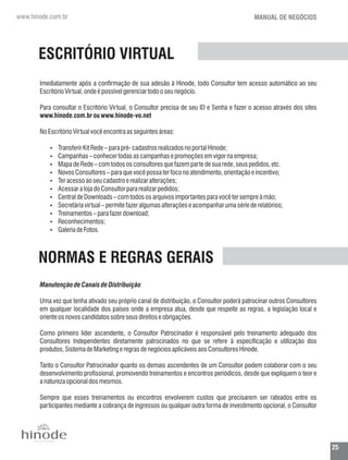 Manual negocios  hinode