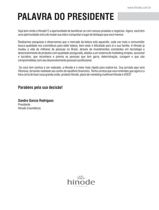 Manual negocios  hinode