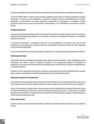 Manual negocios  hinode