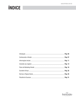 Manual negocios  hinode