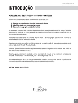 Manual negocios  hinode