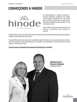 Manual negocios  hinode