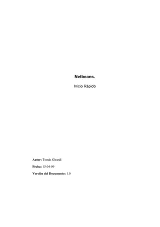 Manual netbeans | PDF