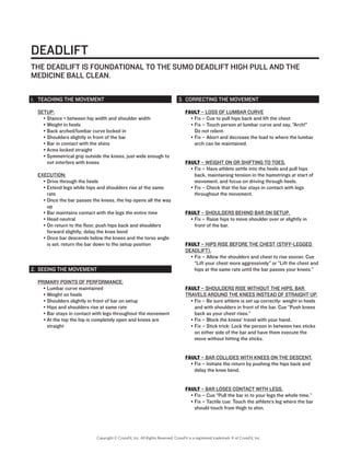 Copyright © CrossFit, Inc. All Rights Reserved. CrossFit is a registered trademark ‰ of CrossFit, Inc.
 