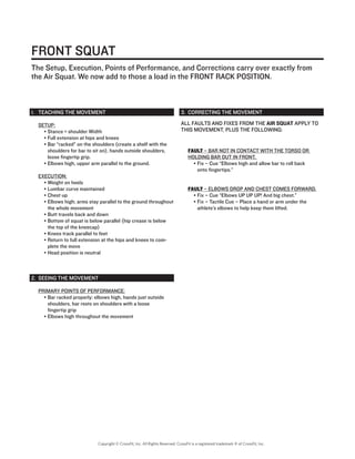 Copyright © CrossFit, Inc. All Rights Reserved. CrossFit is a registered trademark ‰ of CrossFit, Inc.
 