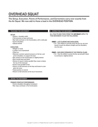 Copyright © CrossFit, Inc. All Rights Reserved. CrossFit is a registered trademark ‰ of CrossFit, Inc.
 