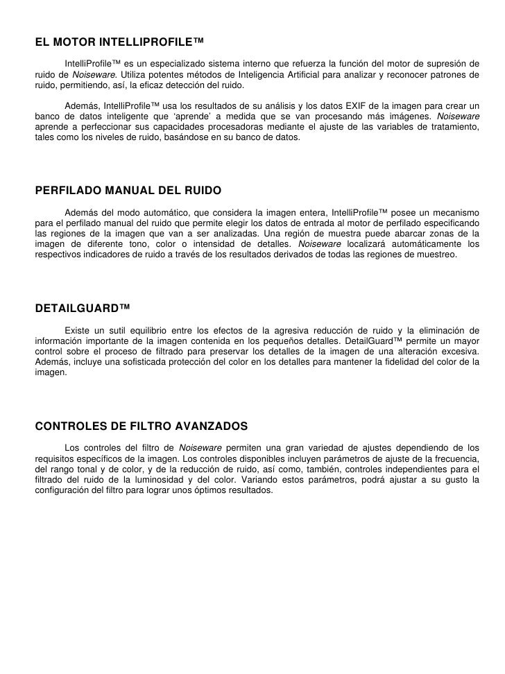 noiseware manual