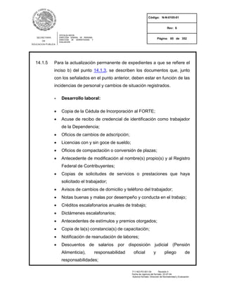 Manual normas administracion_recursos_humanos_sep | PDF