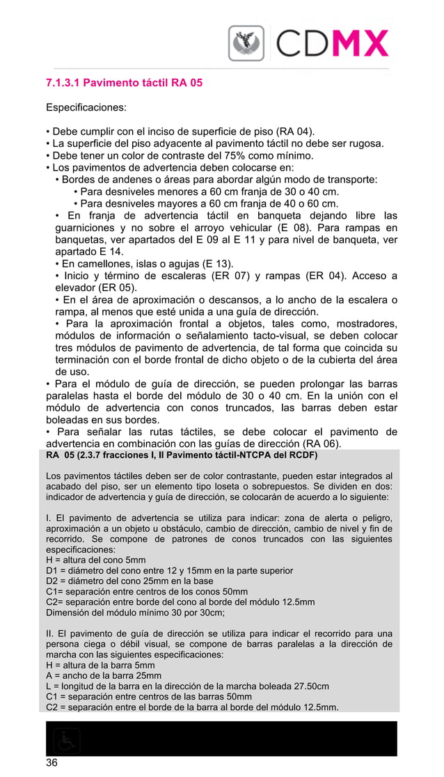 Manual Normas Tecnicas accesibilidad 2016