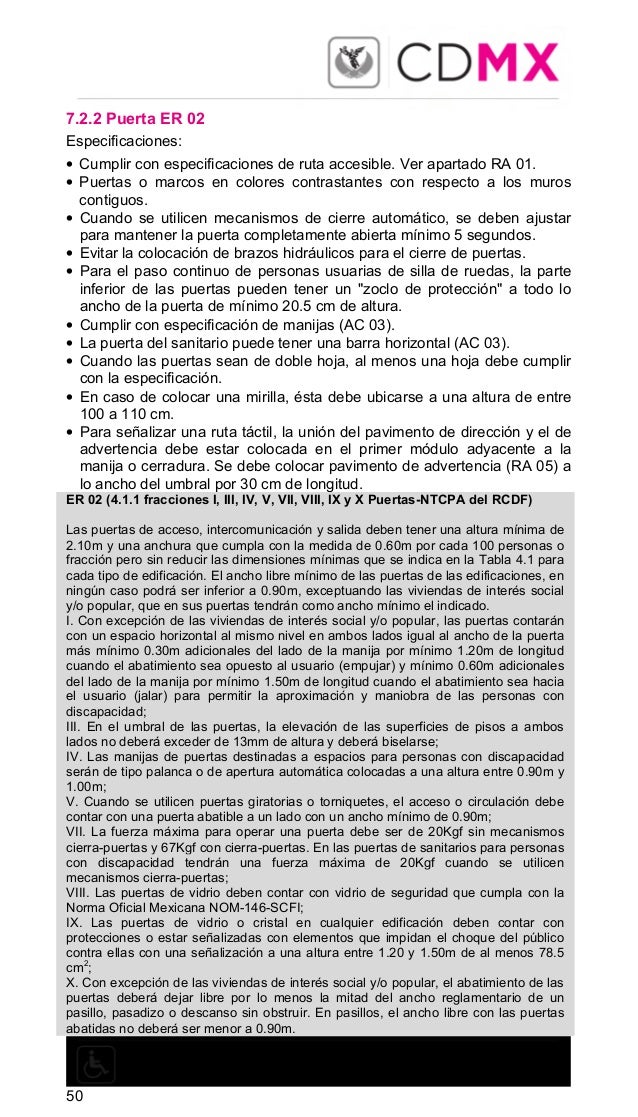 Manual Normas Tecnicas accesibilidad 2016