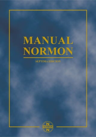 MANUAL
NORMON
 SEPTIMA EDICION
 