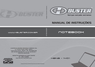 Manual Notebook Buster HBNB1401//100/110/200/210
