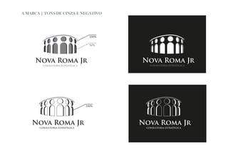 A MARCA | TONS DE CINZA E NEGATIVO




                             100%

                             50%




                           100%
 