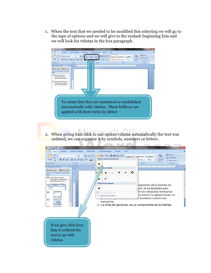 Manual of functions step by step microsoft word 2007