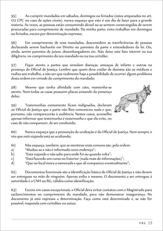 Manual Oficial de Justiça