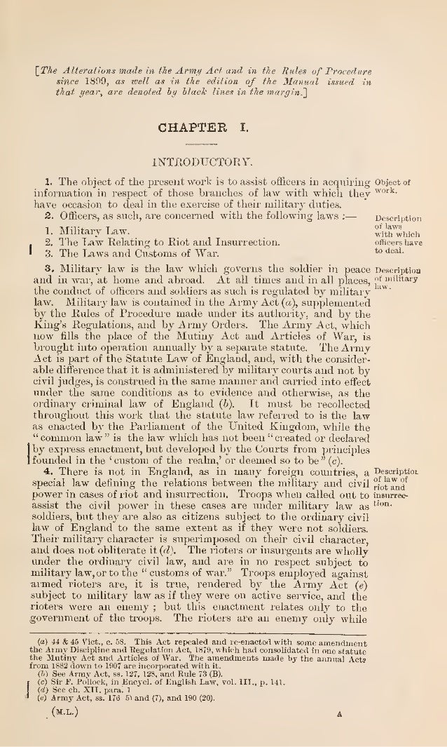 Manual of Military Law 1907